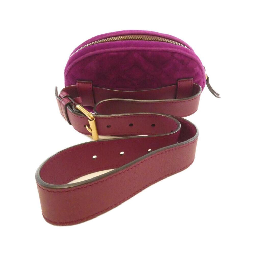 GUCCI Purple GG Marmont Fanny Pack - Picture 2 of 7